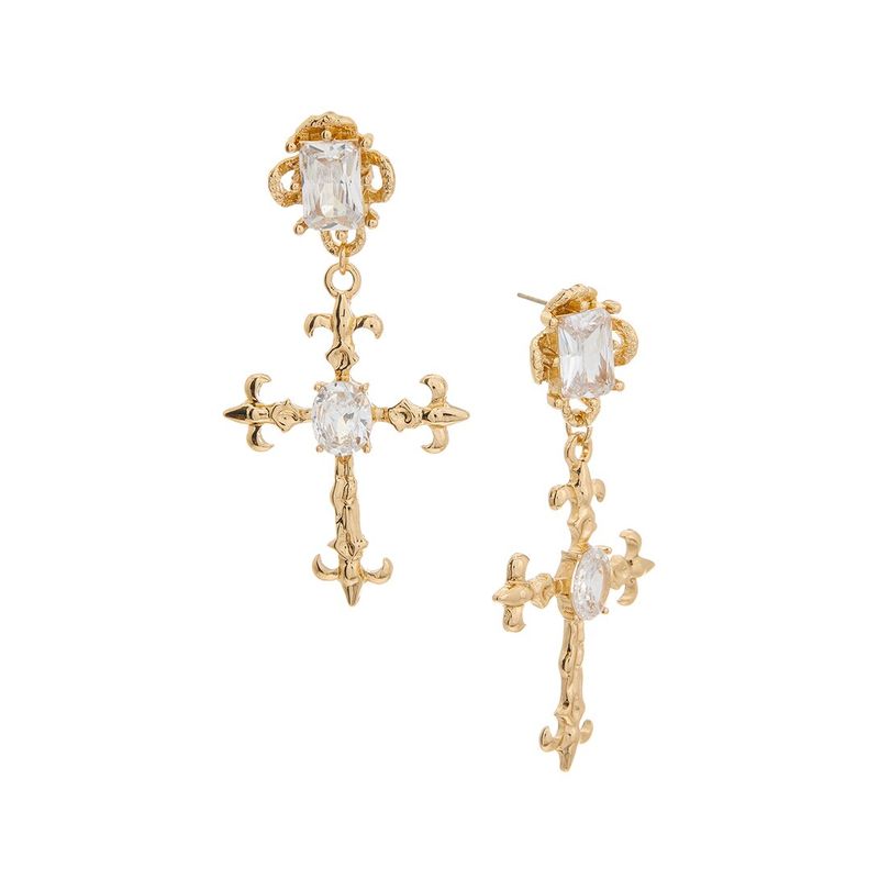 Petit Moments Cz Drop Dangle Earrings